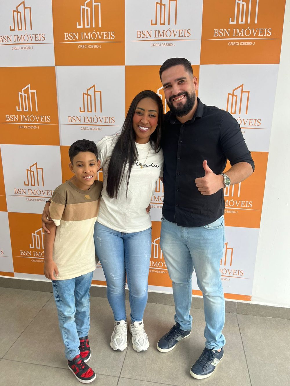 Família BSN realizando o sonho da casa própria