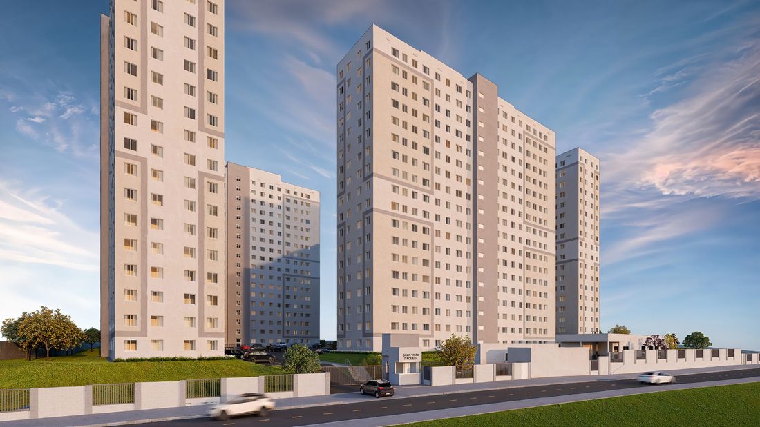 Fachada Gran Vista — Itaquera, em frente à Neo Química Arena