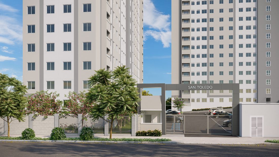 Fachada San Toledo — Zona Leste
